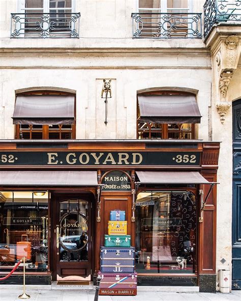 goyard paris store|goyard paris website.